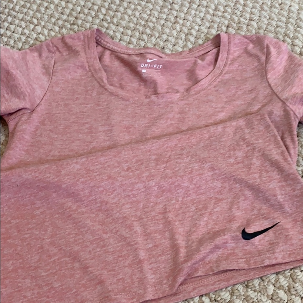 Two Nike workout shirts- dry fit